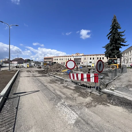 Budowa Rzeszowskiego Centrum Komunikacyjnego [lipiec 2023] - fot 5